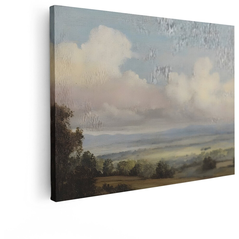 Artaza Canvas Schilderij Natuur - 40x30 cm - Wanddecoratie Glooiende Heuvels - Muurdecoratie Landschap - Kamer Accessoires Woonkamer Artaza Canvas Schilderij Natuur - 40x30 cm - Wanddecoratie Glooiende Heuvels - Muurdecoratie Landschap - Kamer Accessoires Woonkamer afbeelding 1
