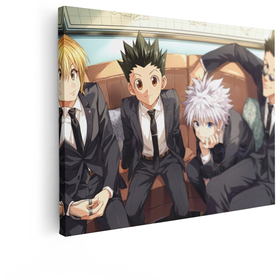 Artaza Canvas Schilderij Anime - 40x30 cm - Hunter X Hunter Wanddecoratie - Muurdecoratie Jongenskamer - Mannen Decoratie Pak - Kamer Accessoires Artaza Canvas Schilderij Anime - 40x30 cm - Hunter X Hunter Wanddecoratie - Muurdecoratie Jongenskamer - Mannen Decoratie Pak - Kamer Accessoires afbeelding 1