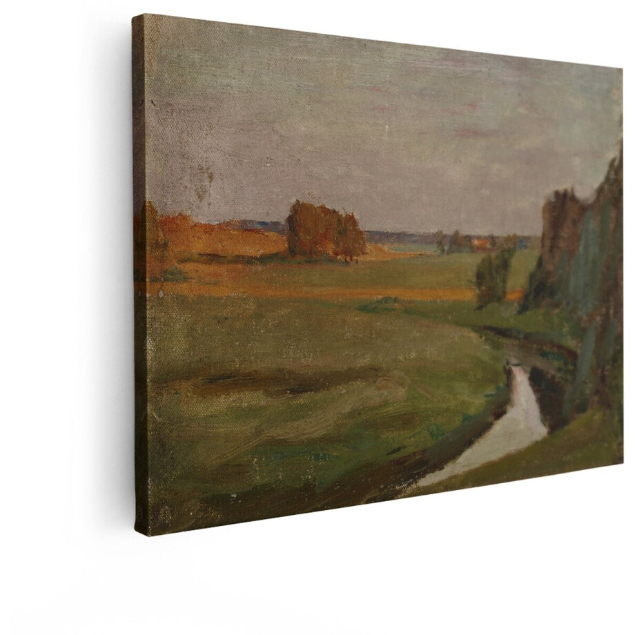 Artaza Canvas Schilderij Herfstlandschap - 40x30 cm - Wanddecoratie Natuur - Muurdecoratie Veld - Decoratie Woonkamer - Schilderijen Op Canvas Artaza Canvas Schilderij Herfstlandschap - 40x30 cm - Wanddecoratie Natuur - Muurdecoratie Veld - Decoratie Woonkamer - Schilderijen Op Canvas afbeelding 1