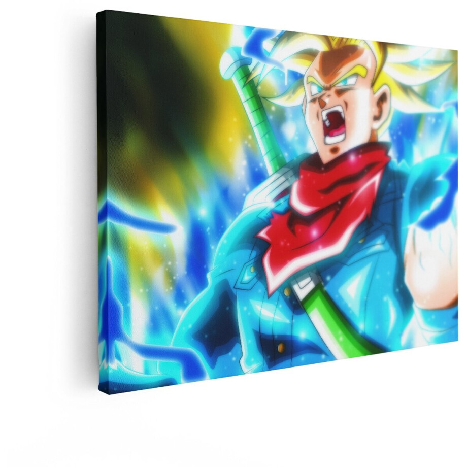 Artaza Canvas Schilderij Super Saiyan Trunks - 40x30 cm - Wanddecoratie Anime Zwaard - Muurdecoratie Jongenskamer - Kamer Accessoires Dragon Ball Artaza Canvas Schilderij Super Saiyan Trunks - 40x30 cm - Wanddecoratie Anime Zwaard - Muurdecoratie Jongenskamer - Kamer Accessoires Dragon Ball afbeelding 1
