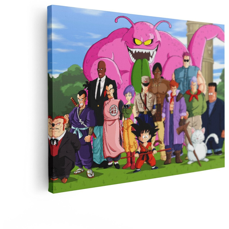 Artaza Canvas Schilderij Anime - 40x30 cm - Wanddecoratie Dragon Ball Z - Muurdecoratie Jongenskamer - Schilderijen Op Canvas Majin Buu Artaza Canvas Schilderij Anime - 40x30 cm - Wanddecoratie Dragon Ball Z - Muurdecoratie Jongenskamer - Schilderijen Op Canvas Majin Buu afbeelding 1