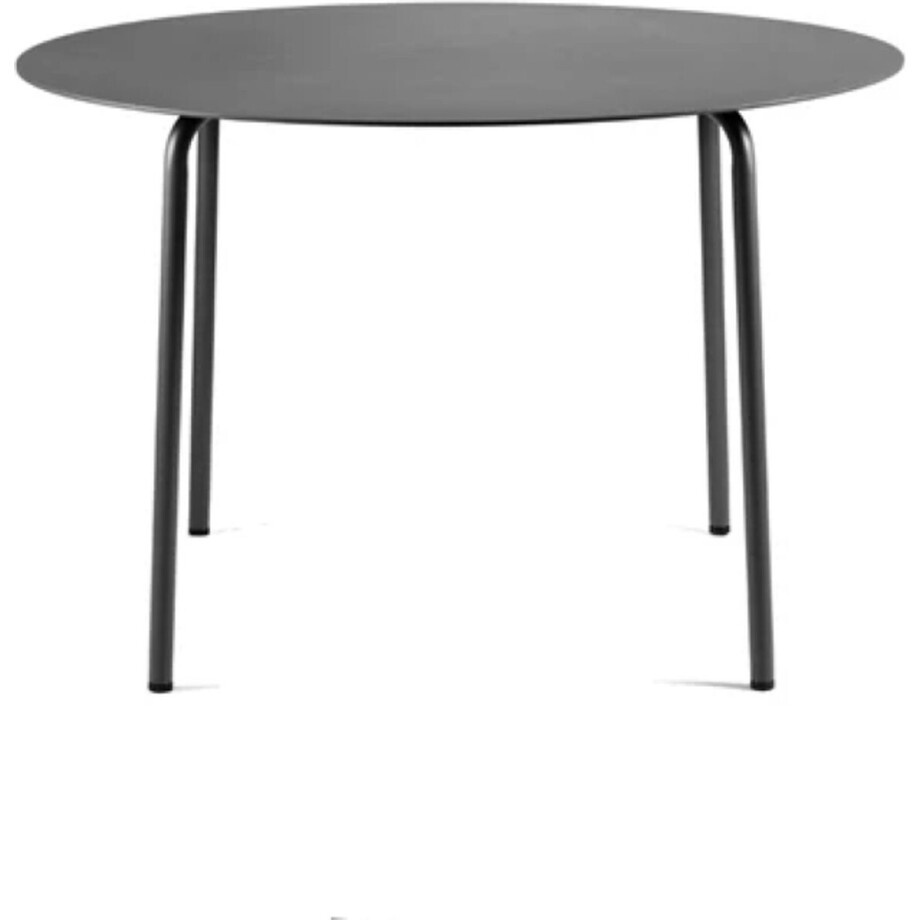 Serax Vincent Van Duysen August ronde tafel D115cm H74cm zwart Serax Vincent Van Duysen August ronde tafel D115cm H74cm zwart afbeelding 1