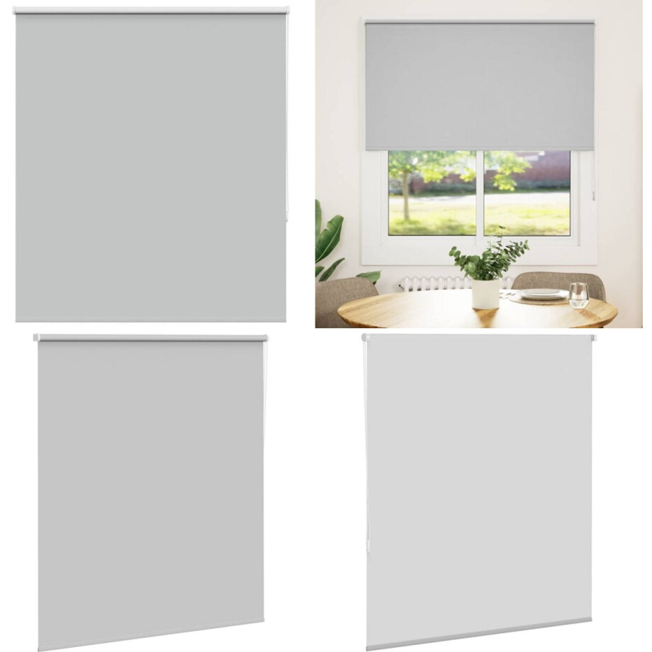 vidaXL Rolgordijn verduisterend 140x150 cm stofbreedte 136,6 cm - Rolgordijn - Rolgordijnen - Dag- En Nachtgordijn - Verduisterend Rolgordijn vidaXL Rolgordijn verduisterend 140x150 cm stofbreedte 136,6 cm - Rolgordijn - Rolgordijnen - Dag- En Nachtgordijn - Verduisterend Rolgordijn afbeelding 1