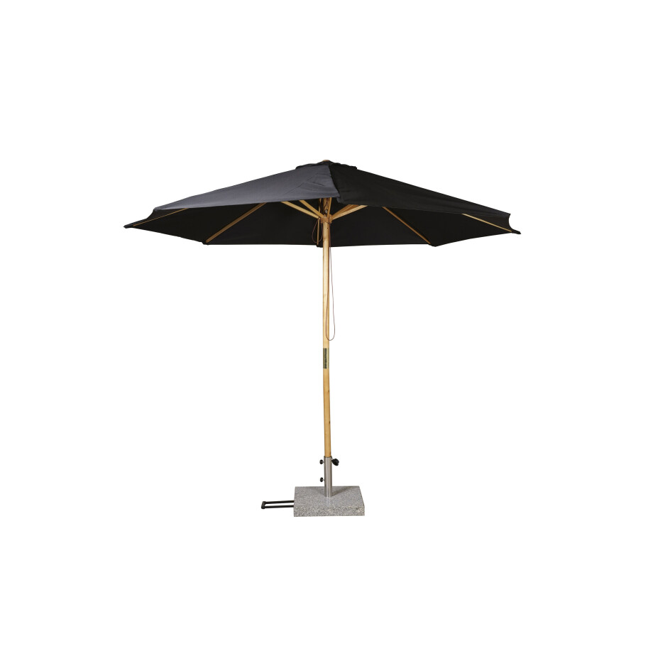Nohr Parasol 'Damone' 300cm, kleur Zwart afbeelding 1