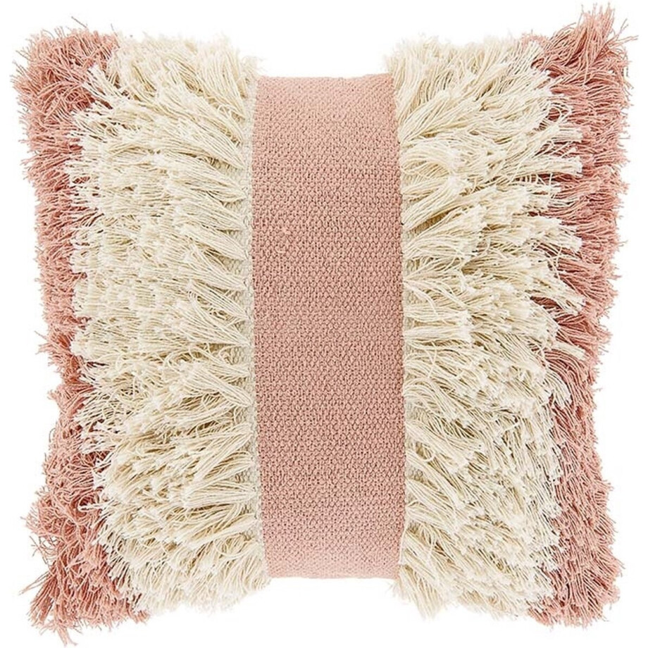 Unique Living - Sierkussen Ziggy old Pink -45x45cm afbeelding 1