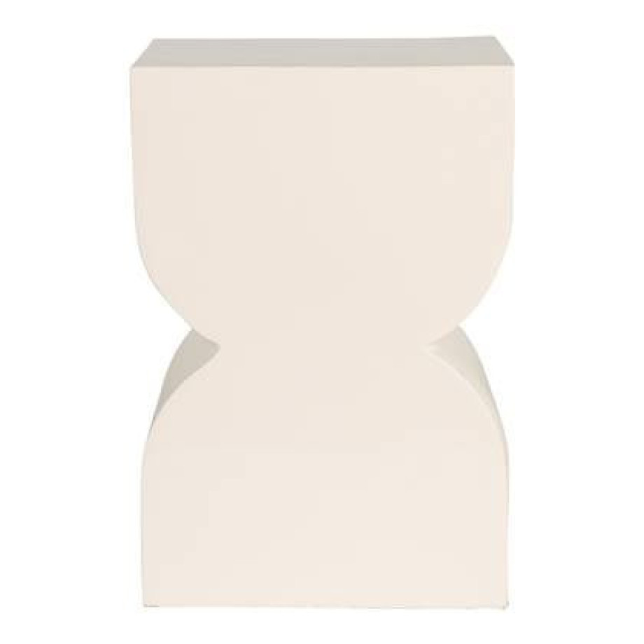Zuiver Cones Kruk H 45 cm - Shiny Beige afbeelding 1