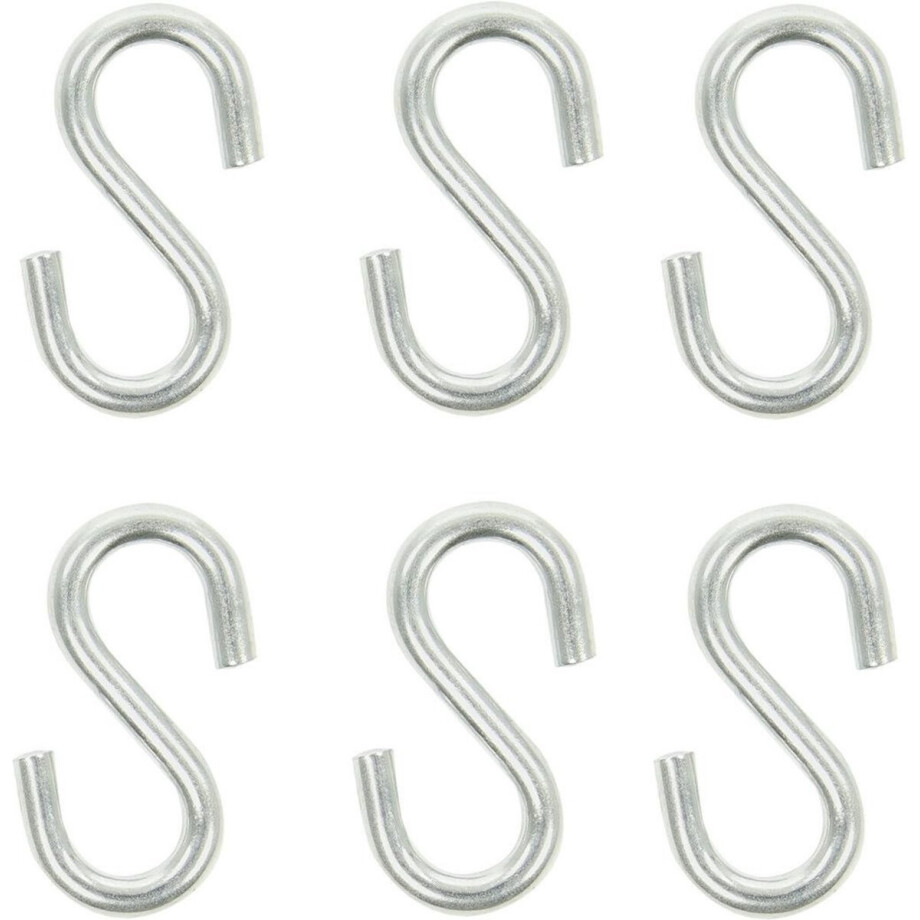 ProPlus S-Haak - Ø 3 mm 2.9 x 1.3 cm 6 stuks - Blister afbeelding 1