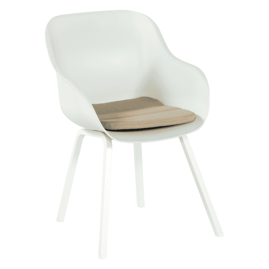 Hartman Tuinstoel 'Le Soleil' kleur Wit Hartman Tuinstoel 'Le Soleil' kleur Wit afbeelding 1