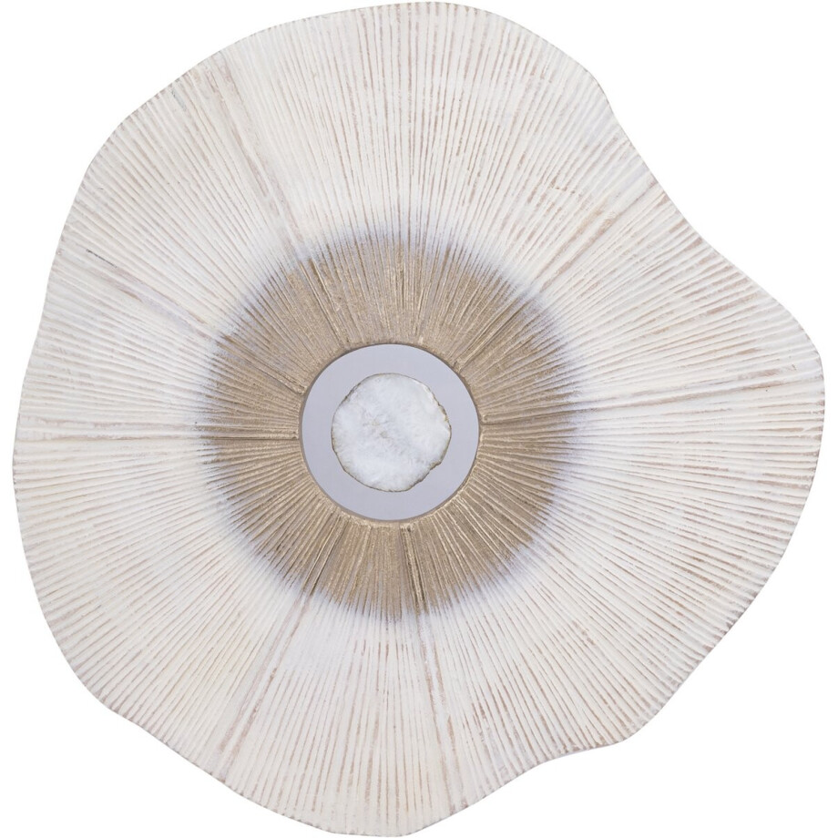PTMD Rella Beige Casted Alu Wall Panel Center Stone S afbeelding 1