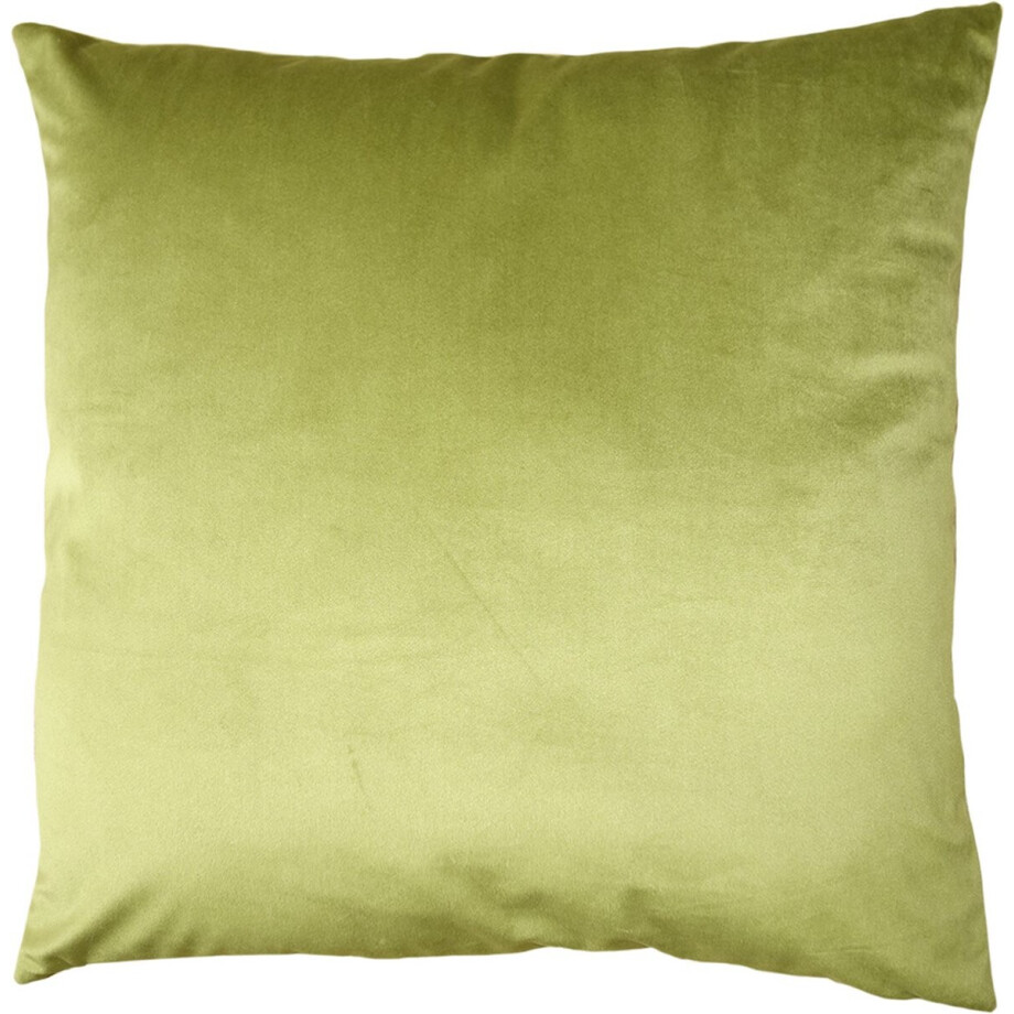 Clayre & Eef Kussenhoes 45x45 cm Groen Polyester Sierkussenhoes afbeelding 1