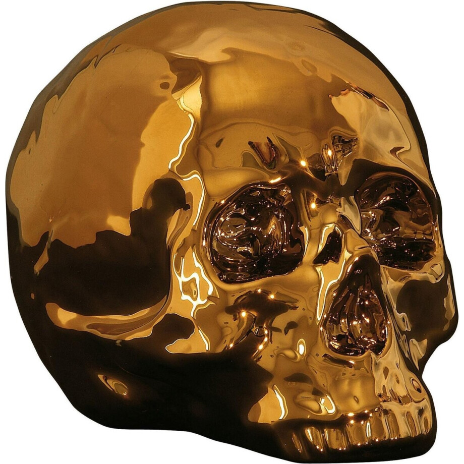 Seletti My Skull - Decoratief object/Schedel - Goudkleurig Seletti My Skull - Decoratief object/Schedel - Goudkleurig afbeelding 1