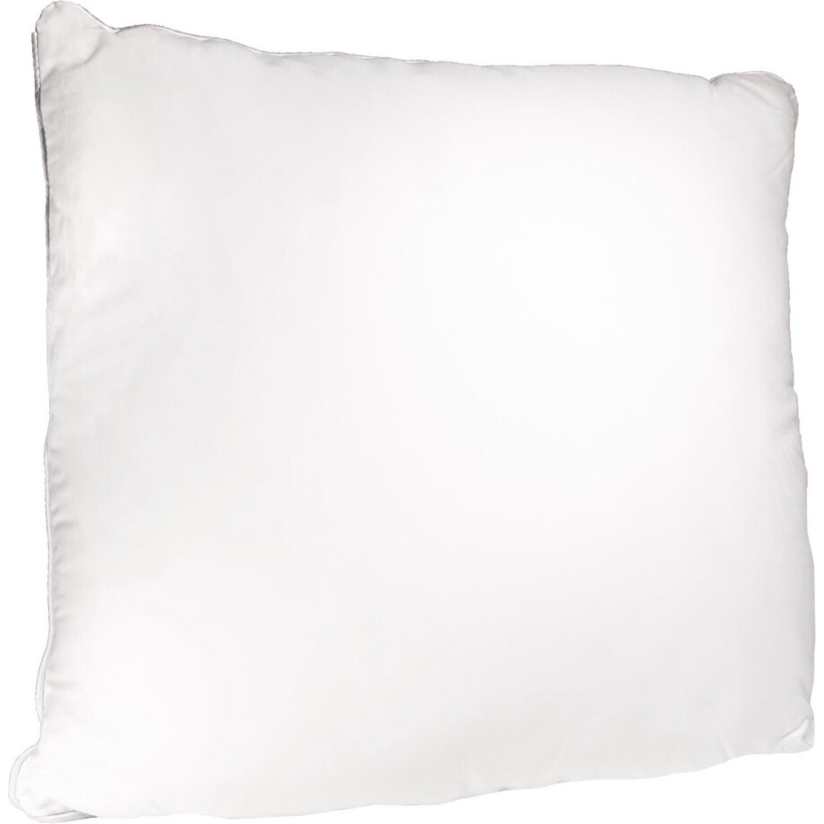 QUVIO Kussen gevuld 50 x 50cm / Hoofdkussen / Binnenkussen / Kussen slaapkamer / Kussen woonkamer / Vierkant binnenkussen- Wit QUVIO Kussen gevuld 50 x 50cm / Hoofdkussen / Binnenkussen / Kussen slaapkamer / Kussen woonkamer / Vierkant binnenkussen- Wit afbeelding 1