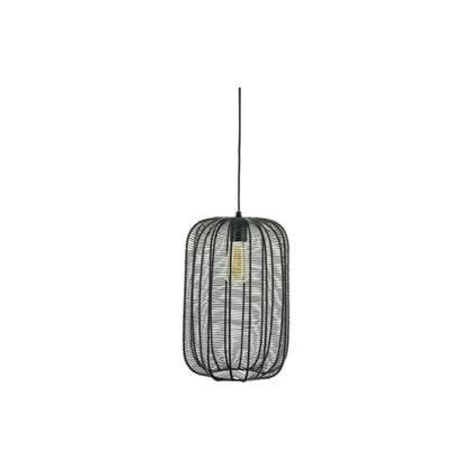 By-Boo Hanglamp Carbo - Zwart afbeelding 1