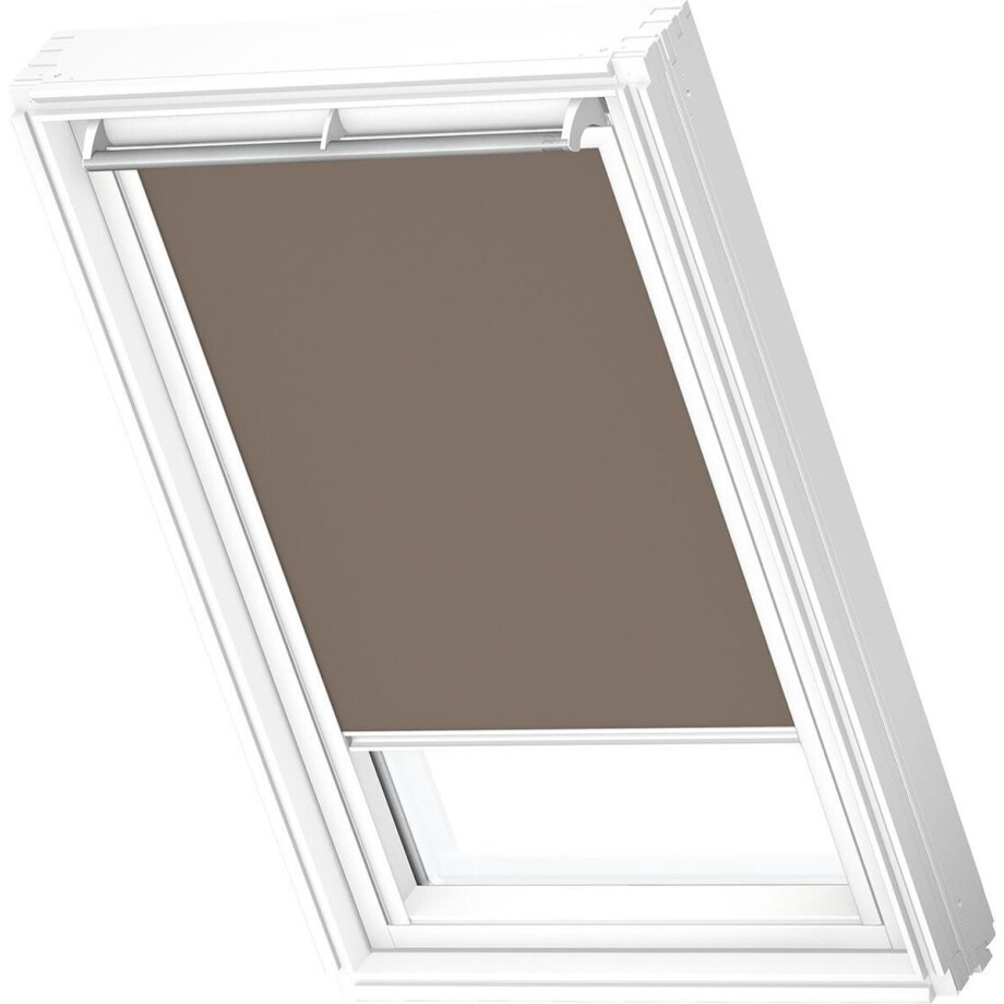 VELUX Origineel Verduisterend Rolgordijn (DKL) Wit Kozijn, PK06, Warm Grey VELUX Origineel Verduisterend Rolgordijn (DKL) Wit Kozijn, PK06, Warm Grey afbeelding 1