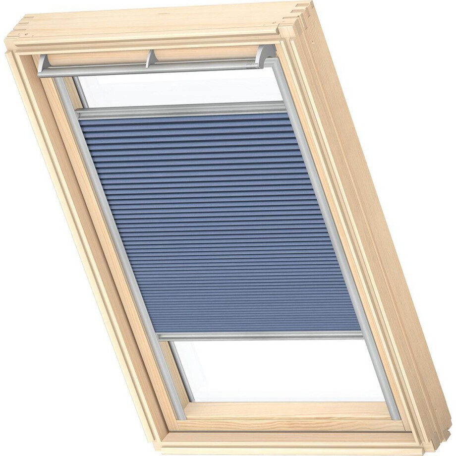 VELUX Origineel Verduisterend Plisségordijn (FHC), Zilveren Kozijn, U08, 808, 8, Blue afbeelding 1