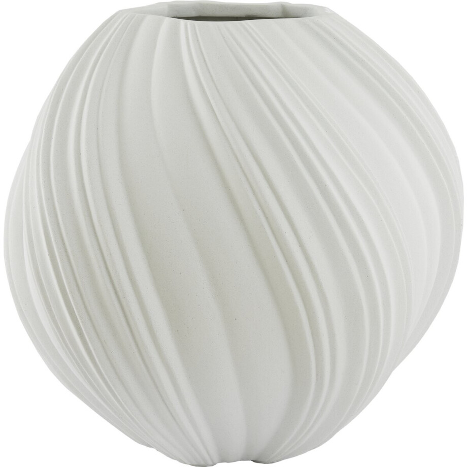 Light & Living - Vaas YATUNG - Ø65x60cm - Wit afbeelding 1