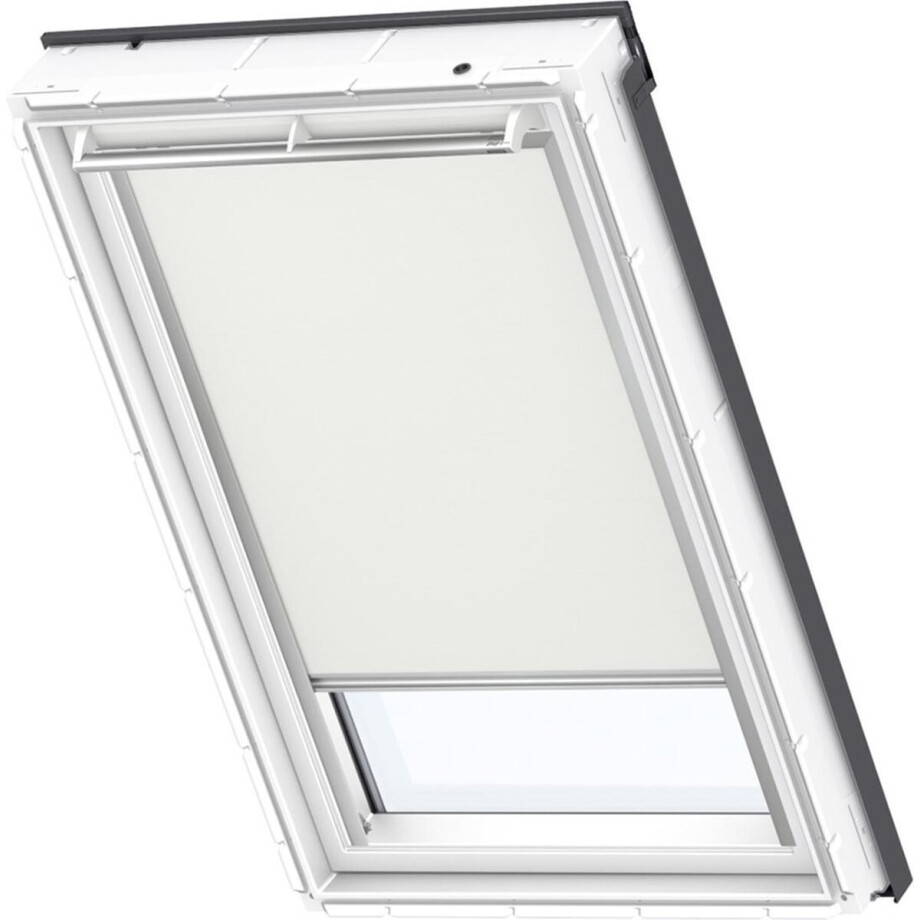 VELUX Origineel Verduisterend Rolgordijn (DKL), Zilveren Kozijn, SK08, Light Beige VELUX Origineel Verduisterend Rolgordijn (DKL), Zilveren Kozijn, SK08, Light Beige afbeelding 1