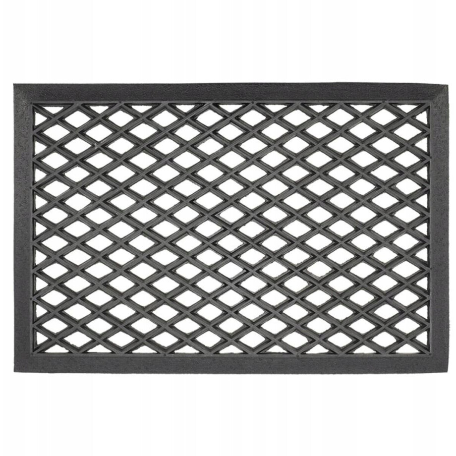 Rubberen Deurmat 60x40cm - Duurzaam en Antislip afbeelding 1