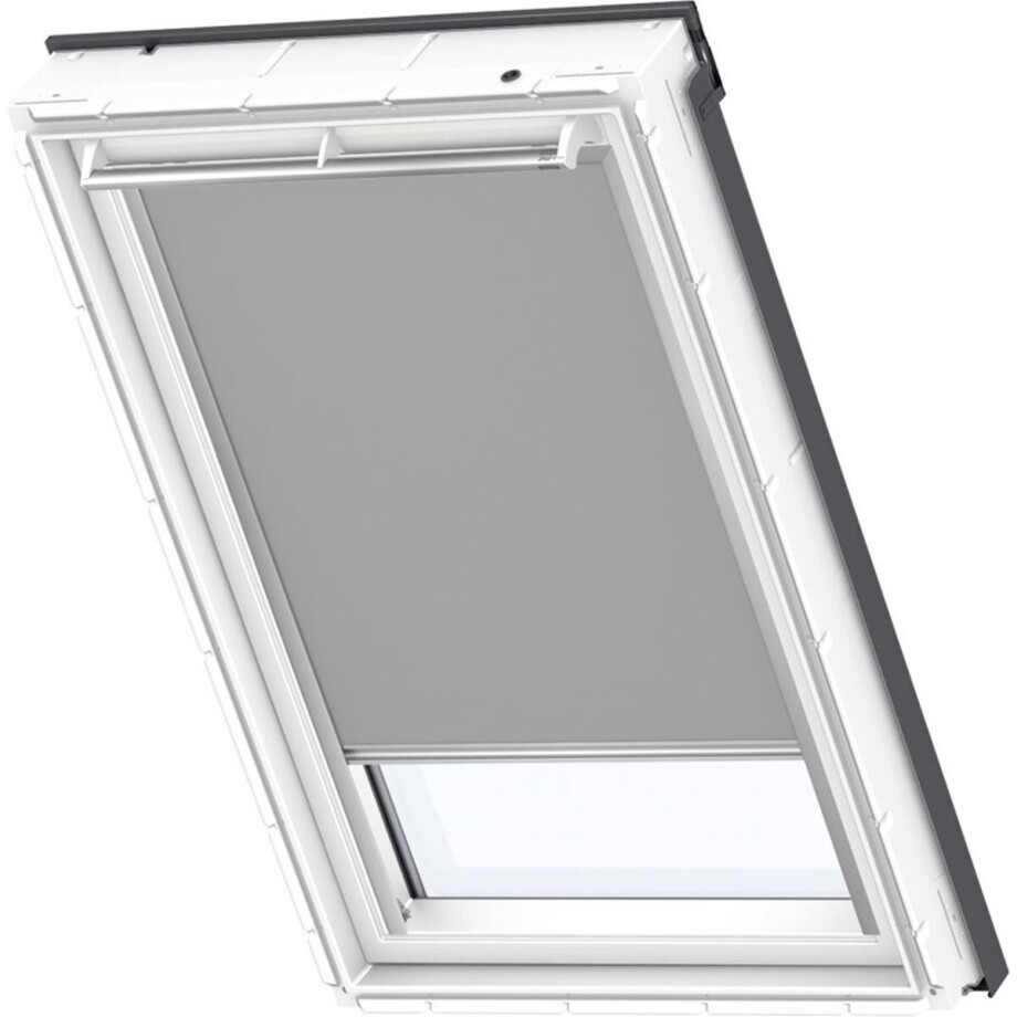 VELUX Origineel Verduisterend Rolgordijn (DKL) Wit Kozijn, U08, 808, 8, Grey afbeelding 1