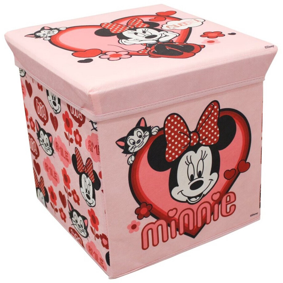 Minnie Mouse hocker, opbergbox, 30 x 30cm afbeelding 1