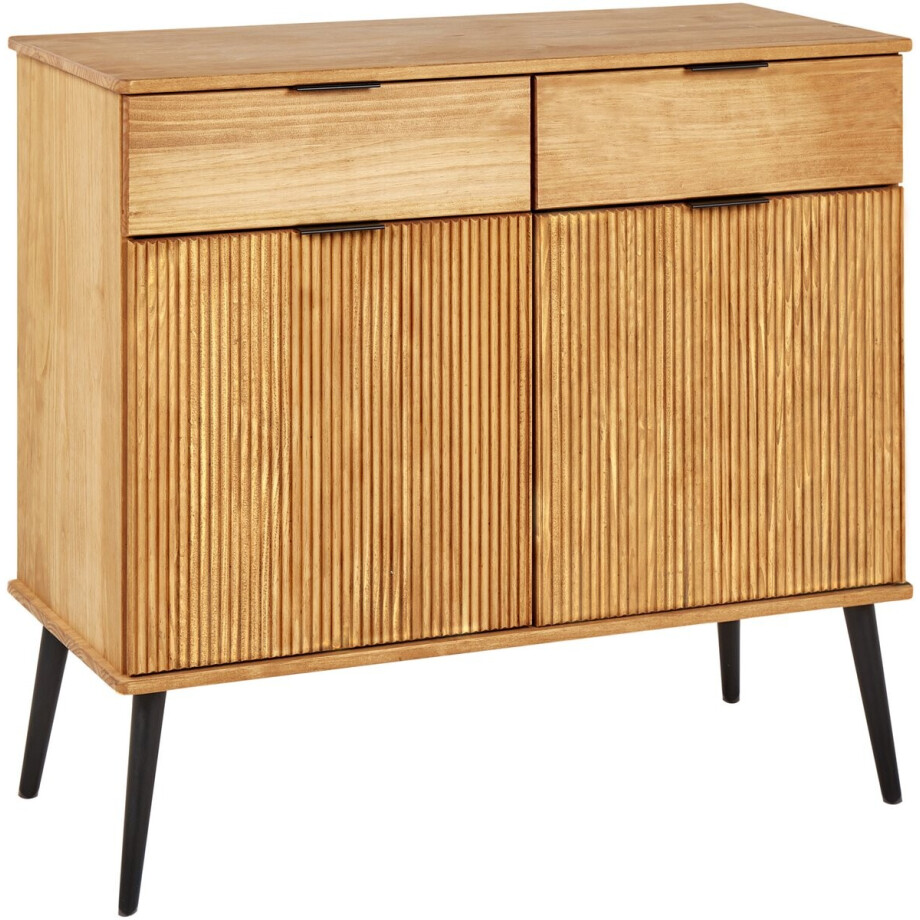 BELIANI TIMMINS - Sideboard - Lichthout - Dennenhout afbeelding 1