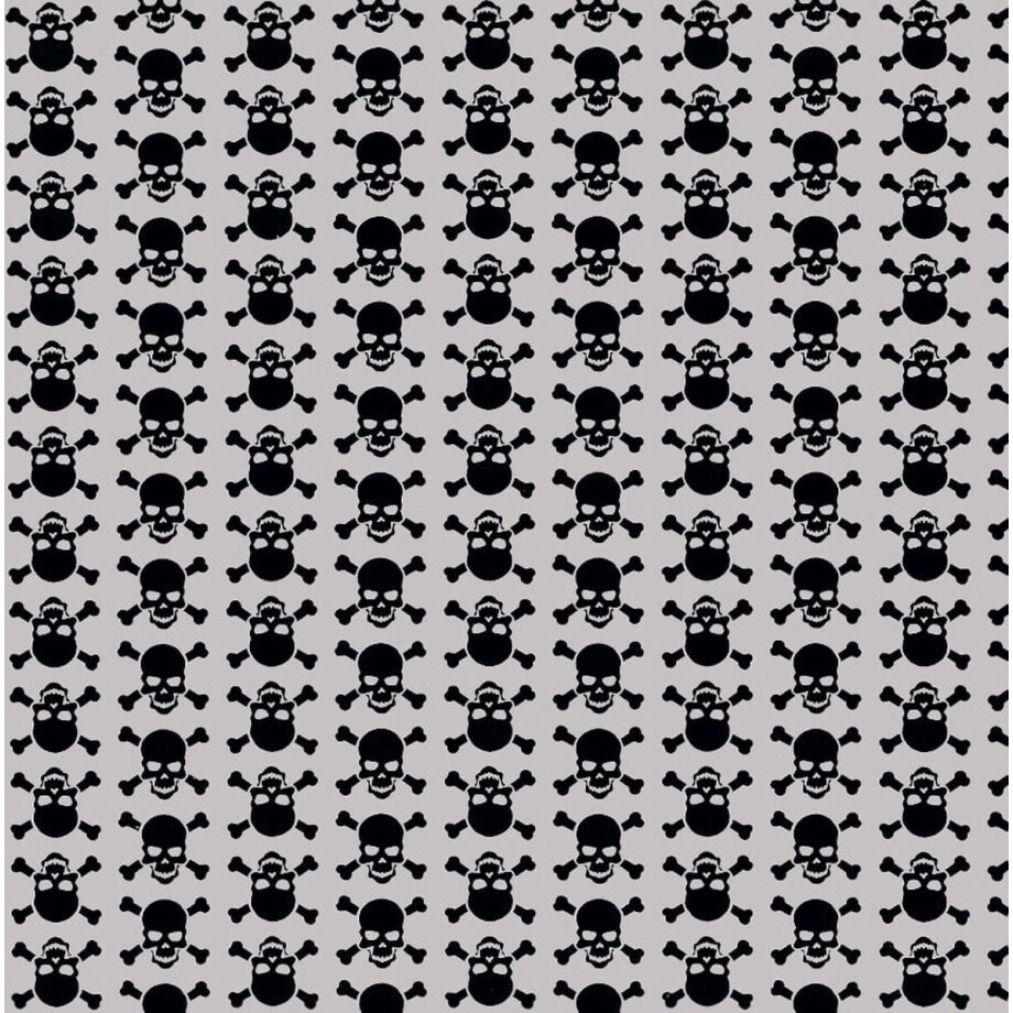 Skulls Zelfklevende Folie Mini rol multi 45cmx2mtr afbeelding 1