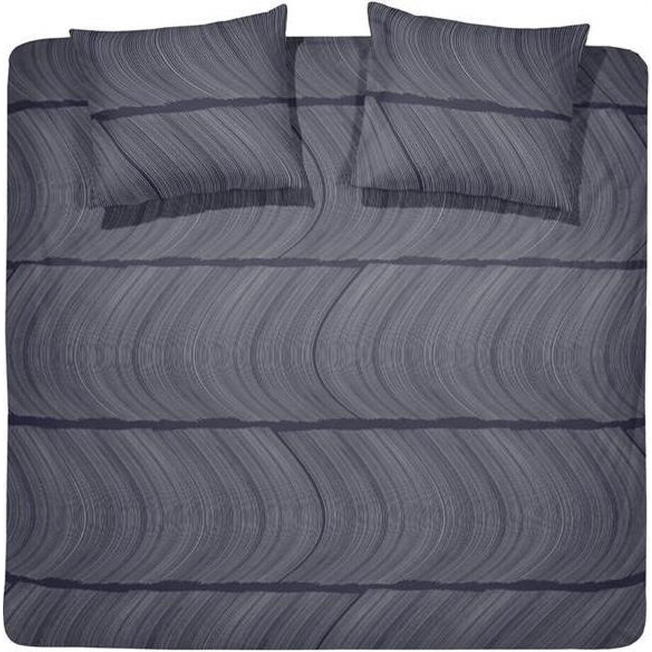 Damai Dekbedovertrekset satijn 240 x 200/220 cm ocean indigo Damai Dekbedovertrekset satijn 240 x 200/220 cm ocean indigo afbeelding 1