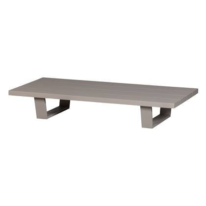 Exotan Salontafel Bear - Aluminium - Zand - 25x140x70 afbeelding 1