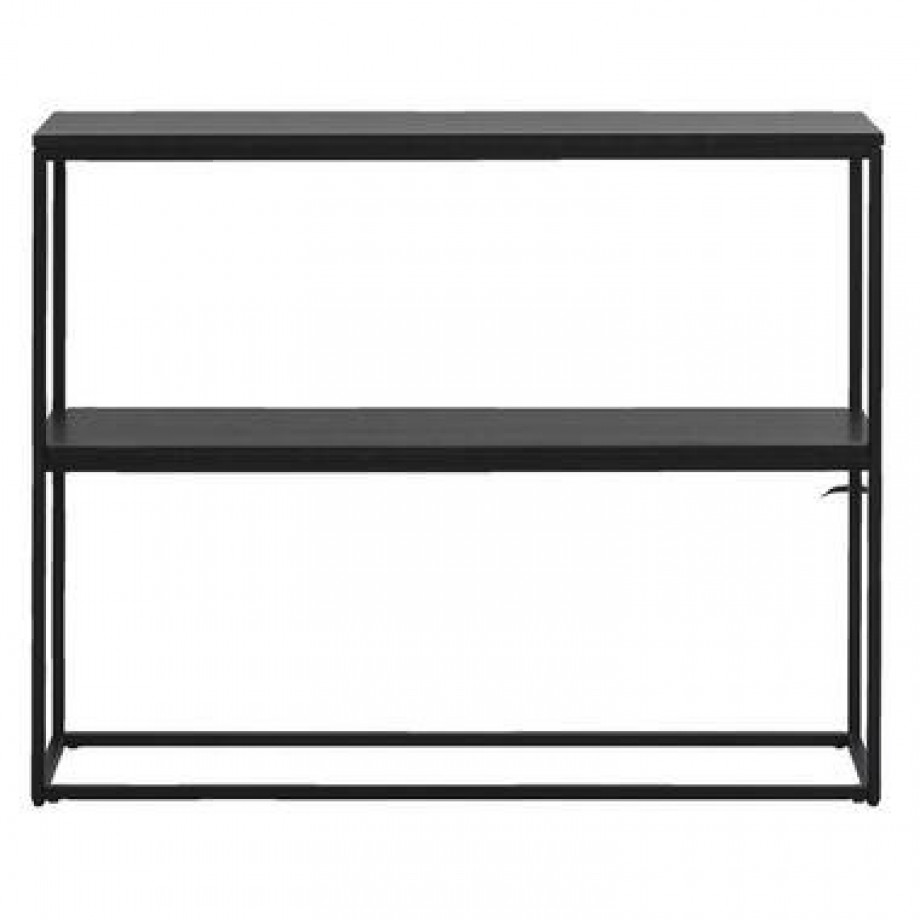 Wandtafel Quebec - zwart - 79x100x30 cm - Leen Bakker afbeelding 1