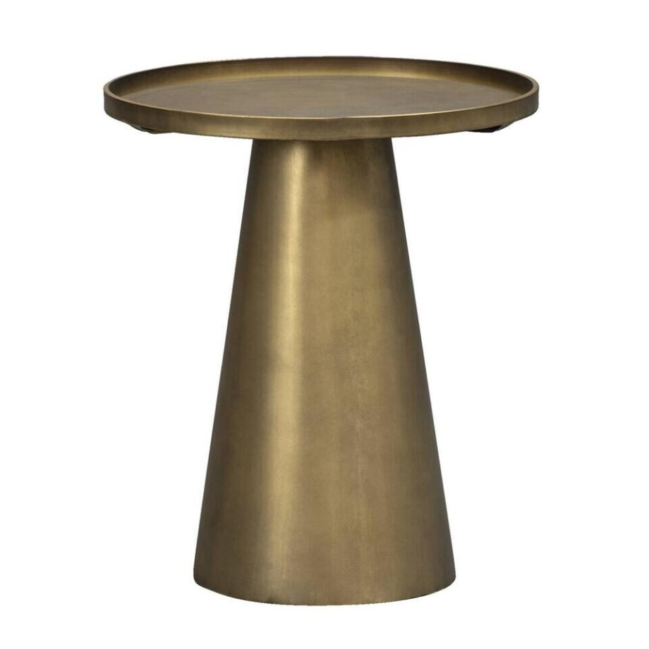 Leen Bakker - Bijzettafel Axel - - 45x40x40 Cm - Metaal - Goudkleurig Leen Bakker - Bijzettafel Axel - - 45x40x40 Cm - Metaal - Goudkleurig afbeelding 1