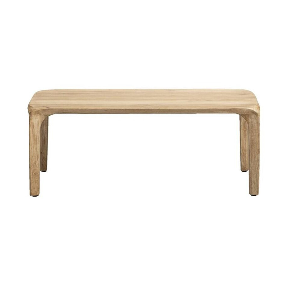 Leen Bakker - Salontafel Bansi - 50x100x38 Cm - Mangohout - Bruin afbeelding 1