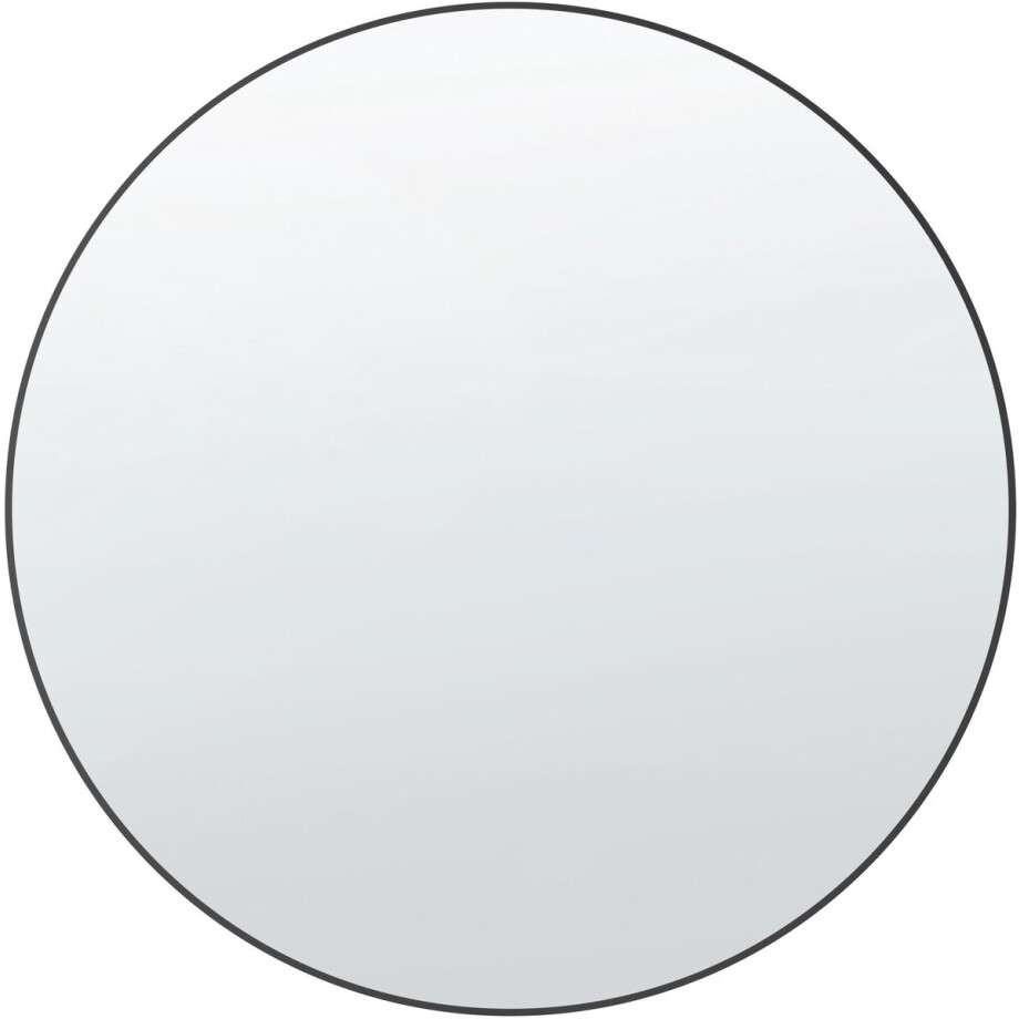 BELIANI ANNEMASSE - Wandspiegel - Zwart - Glas afbeelding 1