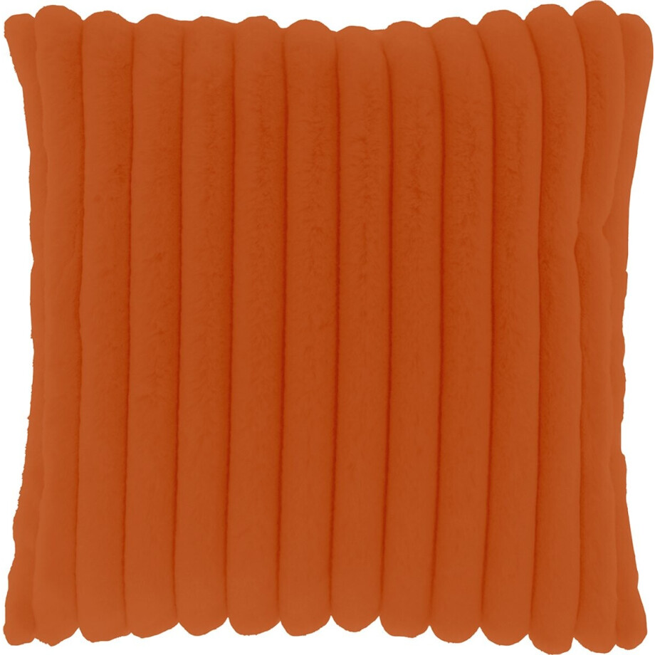 Unique Living - Sierkussen Peppe 45x45cm - Orange Flame Unique Living - Sierkussen Peppe 45x45cm - Orange Flame afbeelding 1