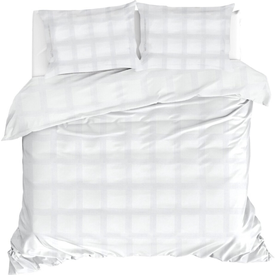 Livello Dekbedovertrek Quadrant White Lits-jumeaux Livello Dekbedovertrek Quadrant White Lits-jumeaux afbeelding 1