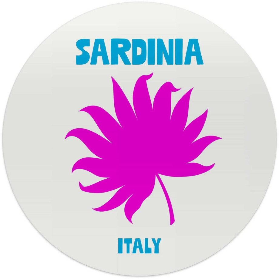 Glasschilderij Sardinië - Ø 50 - Glas - REINDERS Glasschilderij Sardinië - Ø 50 - Glas - REINDERS afbeelding 1
