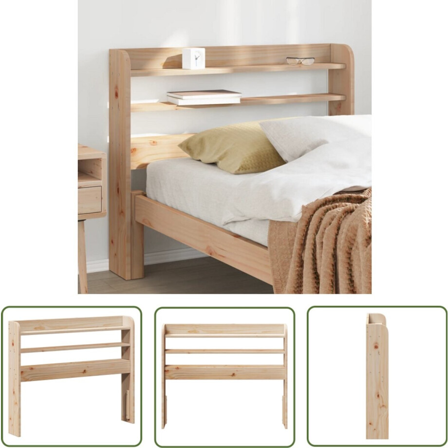 vidaXL Draaiend Koppel - Draaibare Sleutel - Hoofdbord met schappen 100 cm massief grenenhout - Gereedschapset - Mechanica Tools - Torque Wrench vidaXL Draaiend Koppel - Draaibare Sleutel - Hoofdbord met schappen 100 cm massief grenenhout - Gereedschapset - Mechanica Tools - Torque Wrench afbeelding 1