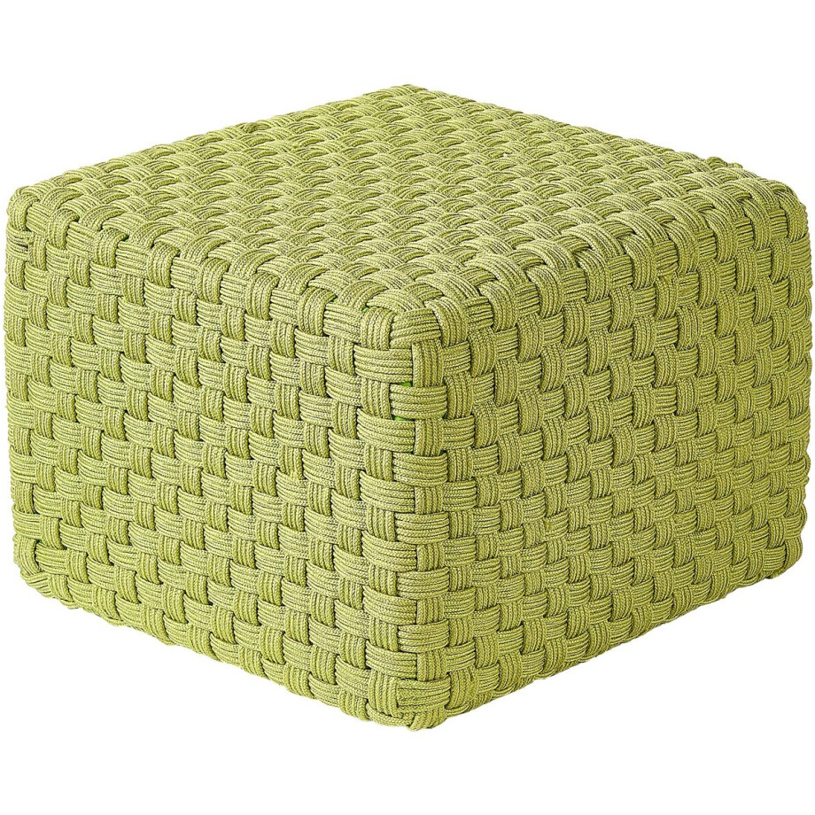 BELIANI NALLI - Buitenpoef - Groen - Synthetisch materiaal BELIANI NALLI - Buitenpoef - Groen - Synthetisch materiaal afbeelding 1