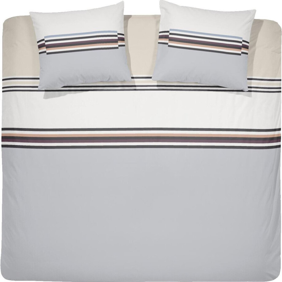 Damai Saltare - Dekbedovertrek - 200 x 200/220 cm - Tweepersoons - Light grey Damai Saltare - Dekbedovertrek - 200 x 200/220 cm - Tweepersoons - Light grey afbeelding 1