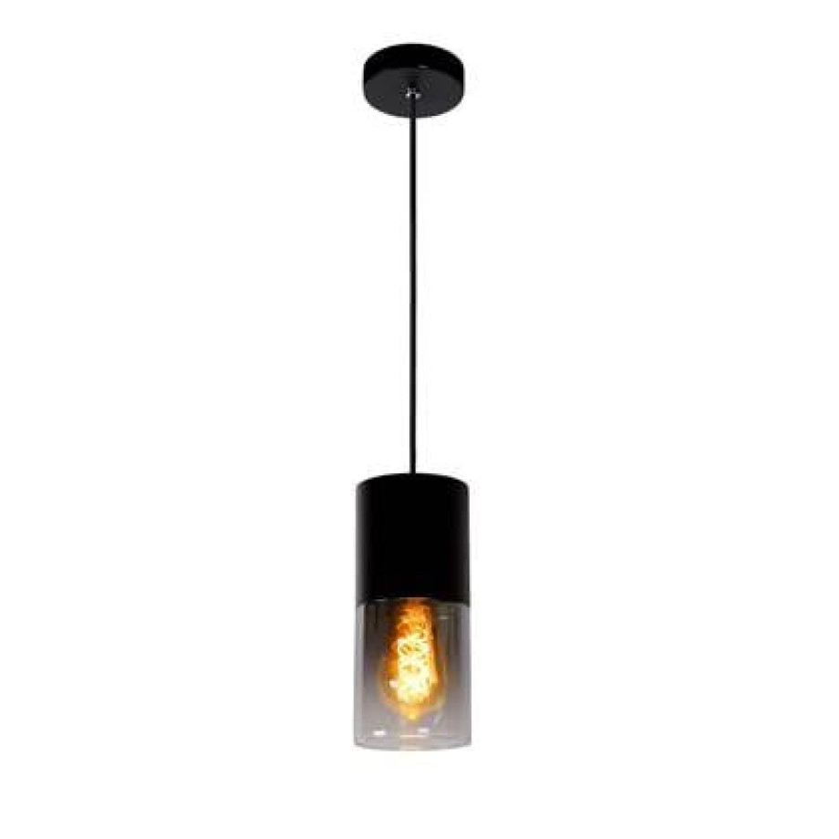 Lucide ZINO Hanglamp 1xE27 - FumÃ© afbeelding 1