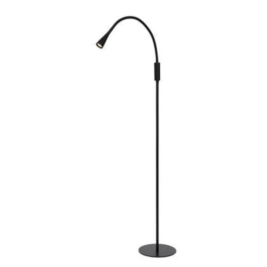 Lucide ZOZY Leeslamp 1xGeÃ¯ntegreerde LED - Zwart afbeelding 1