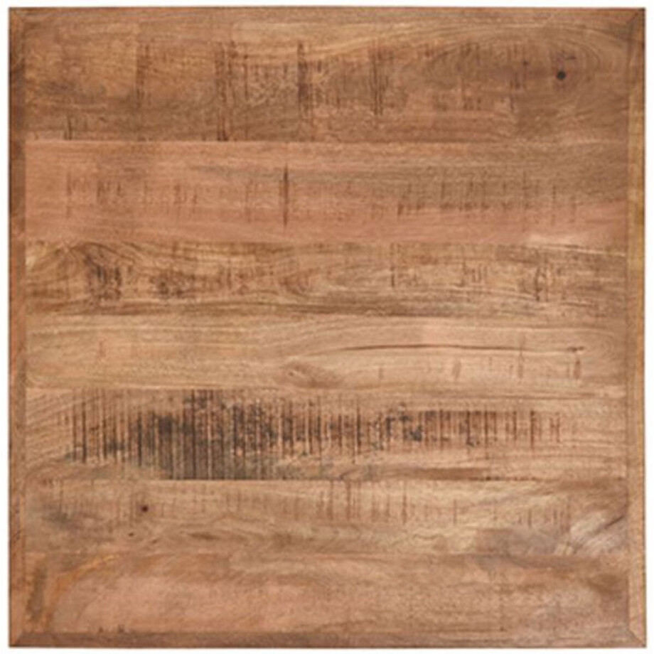 Tafelblad Horeca - Mangohout - 70 x 70 cm Tafelblad Horeca - Mangohout - 70 x 70 cm afbeelding 1