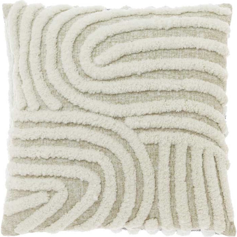 Unique Living - Sierkussen Caty Chateau Grey -45x45cm Unique Living - Sierkussen Caty Chateau Grey -45x45cm afbeelding 1