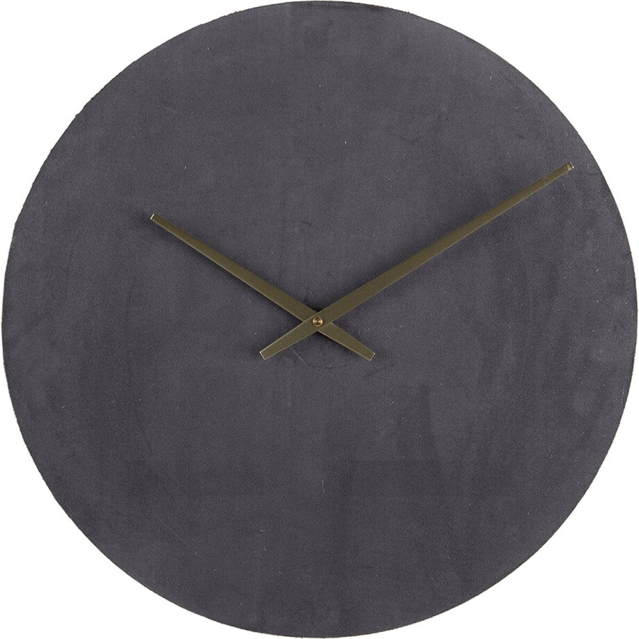 Clayre & Eef Wandklok Grijs IJzer Clayre & Eef Wandklok Grijs IJzer afbeelding 1