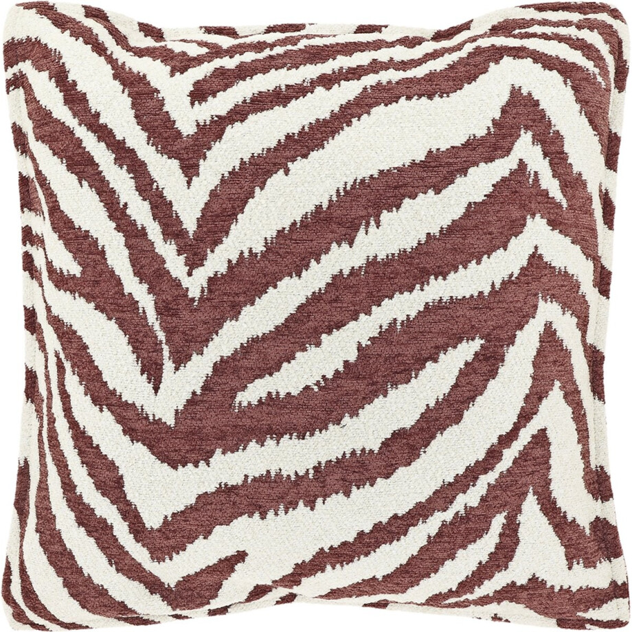 Unique Living - Sierkussen Rowan 45x45cm - Marsala afbeelding 1