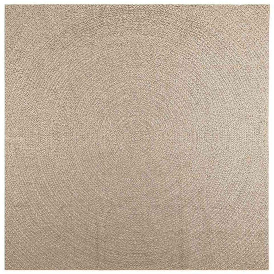 vidaXL Vloerkleed ZIZUR Beige 240x240 Jute Look Vloerkleed - Jute Look - Outdoor Tapijten - Terras Tapijt - Balkon Tapijt vidaXL Vloerkleed ZIZUR Beige 240x240 Jute Look Vloerkleed - Jute Look - Outdoor Tapijten - Terras Tapijt - Balkon Tapijt afbeelding 1