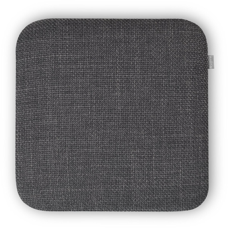 Nolon Jul Stoelkussen Warm Antraciet - Vierkant - Voor Binnen - Zitkussen Eetkamer - met Antislip - 34 x 34 cm Nolon Jul Stoelkussen Warm Antraciet - Vierkant - Voor Binnen - Zitkussen Eetkamer - met Antislip - 34 x 34 cm afbeelding 1