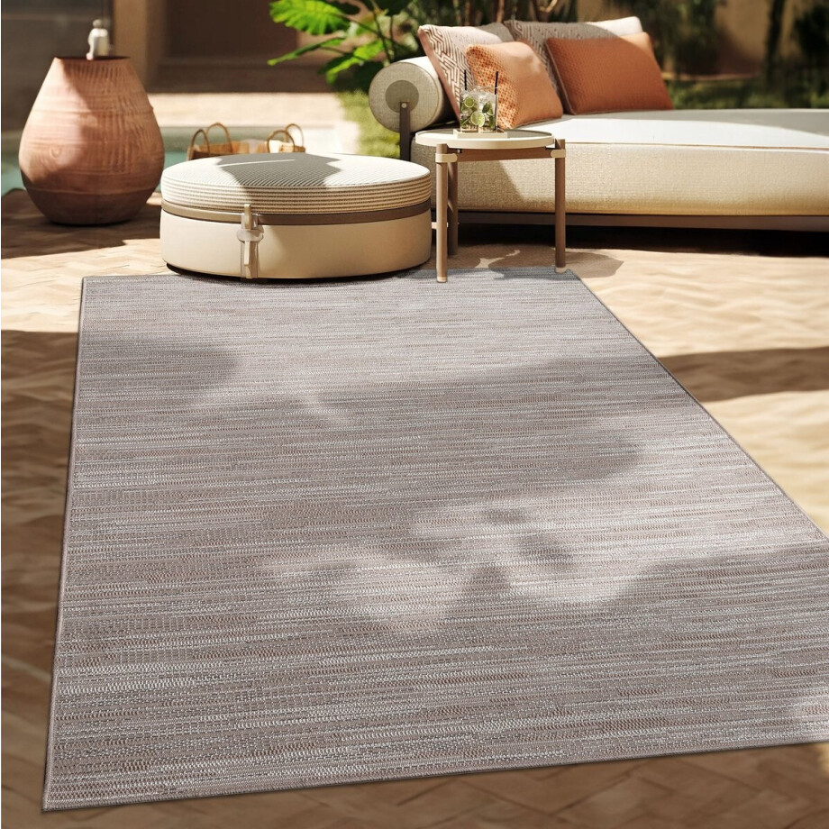 Paco Home In-& Outdoor Vloerkleed Balkon Terras Keukenvloerkleed Modern Boho Ethno Patroon 60x100 cm afbeelding 1