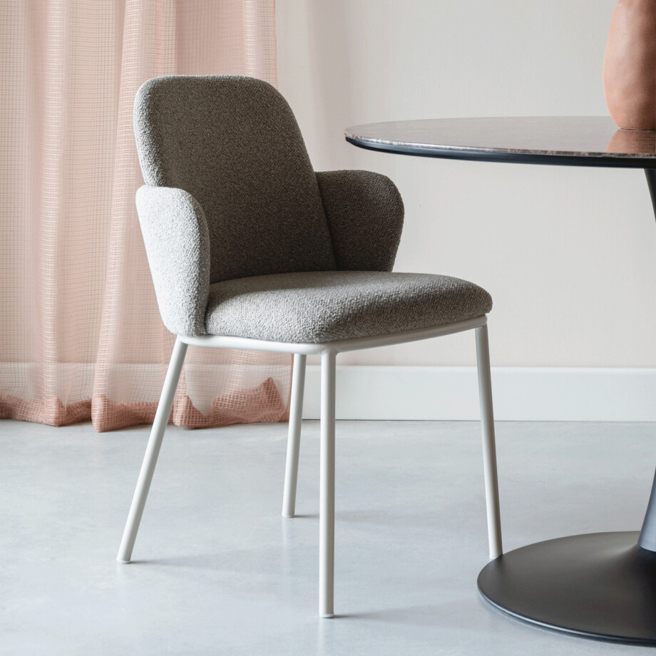 ZILT Eetkamerstoel 'Romondo' kleur Bruin afbeelding 1