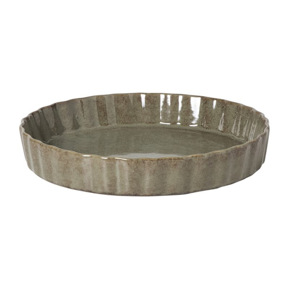 Taartvorm Toscane L - groen - ø26.8x4.5 cm afbeelding 