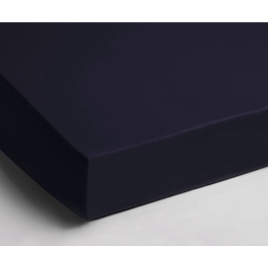 Papillon - Hoeslaken - Velours - 190/200x200/220 cm - Navy afbeelding 1